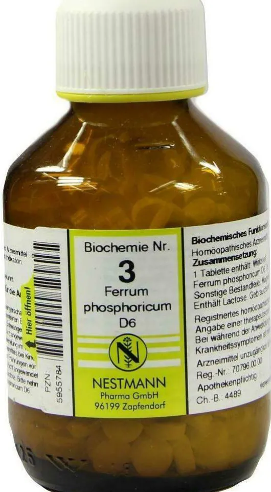 Biochemie Nestmann 3 Ferrum Phosphoricum D6 400 Tabletten