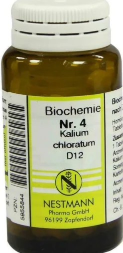 Biochemie Nestmann 4 Kalium Chloratum D12 100 Tabletten