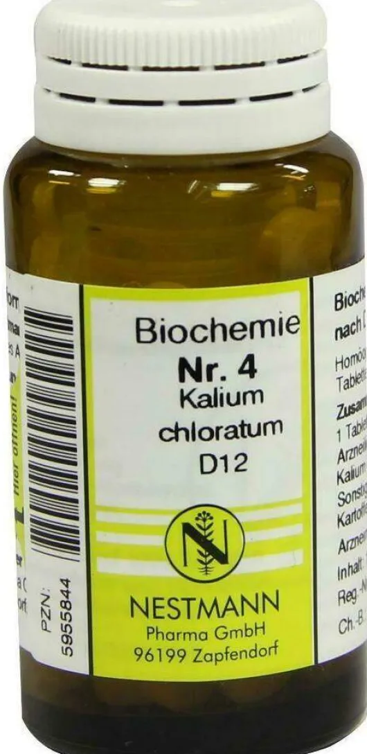 Biochemie Nestmann 4 Kalium Chloratum D12 100 Tabletten