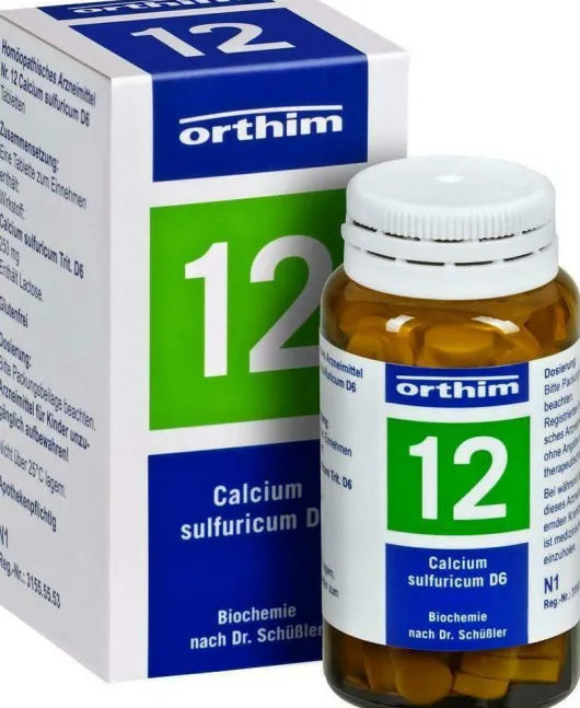Biochemie Orthim 12 Calcium Sulfuricum D6 100 Tabletten