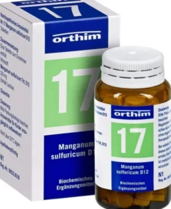 Biochemie Orthim 17 Manganum Sulfuricum D12 100 Tabletten