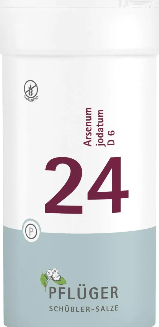 Biochemie Pflüger 24 Arsenum jodatum D6 400 Tabletten