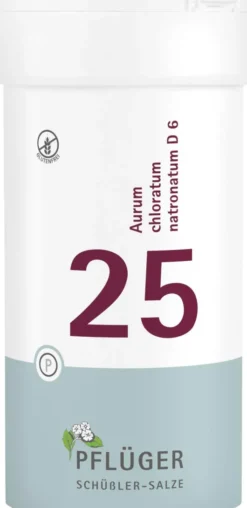 Biochemie Pflüger 25 Aurum chloratum natronatum D6 400 Tabletten
