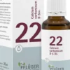 Biochemie Pflüger 22 Calcium Carbonicum D6 30 ml Tropfen