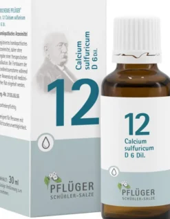 Biochemie Pflüger 12 Calcium Sulfuricum D6 30 ml Tropfen