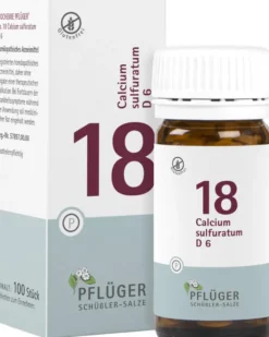 Biochemie Pflüger 18 Calcium Sulfuratum D6 100 Tabletten