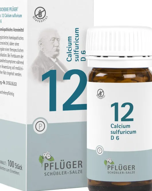 Biochemie Pflüger 12 Calcium Sulfuricum D6 100 Tabletten