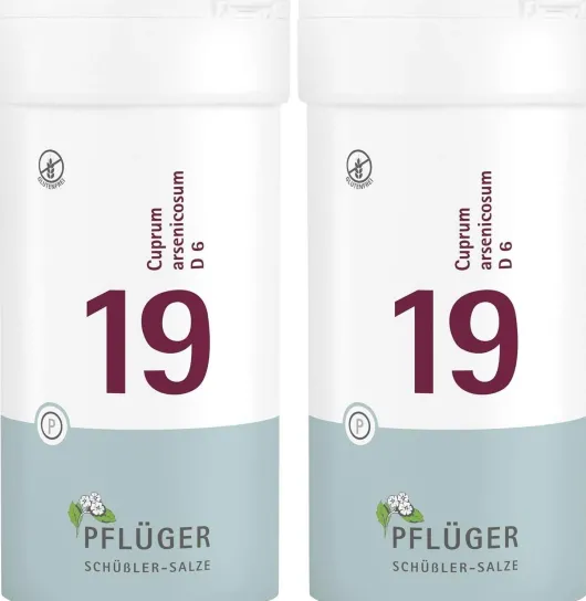 Biochemie Pflüger 19 Cuprum arsenicosum D6 2 x 400 Tabletten