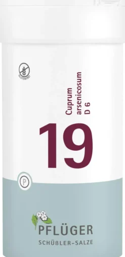 Biochemie Pflüger 19 Cuprum arsenicosum D6 400 Tabletten