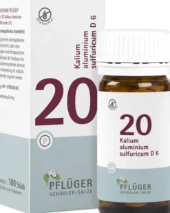 Biochemie Pflüger 20 Kalium Aluminium Sulfuricum D6 100 Tabletten