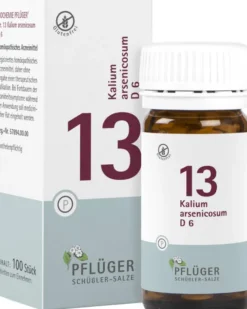 Biochemie Pflüger 13 Kalium Arsenicosum D6 100 Tabletten