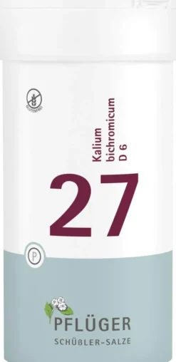 Biochemie Pflüger 27 Kalium bichromicum D6 400 Tabletten