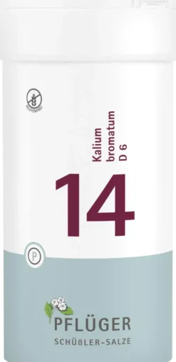 Biochemie Pflüger 14 Kalium bromatum D6 400 Tabletten