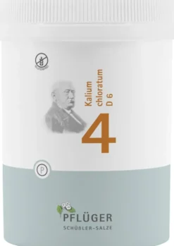 Biochemie Pflüger 4 Kalium chloratum D6 1000 Tabletten