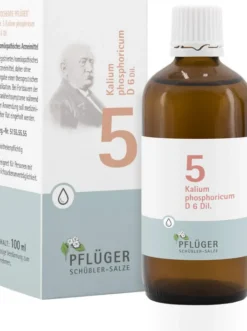 Biochemie Pflüger 5 Kalium Phosphoricum D6 100 ml Tropfen