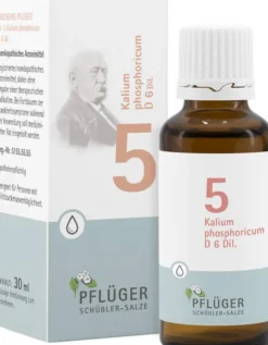 Biochemie Pflüger 5 Kalium Phosphoricum D6 30 ml Tropfen