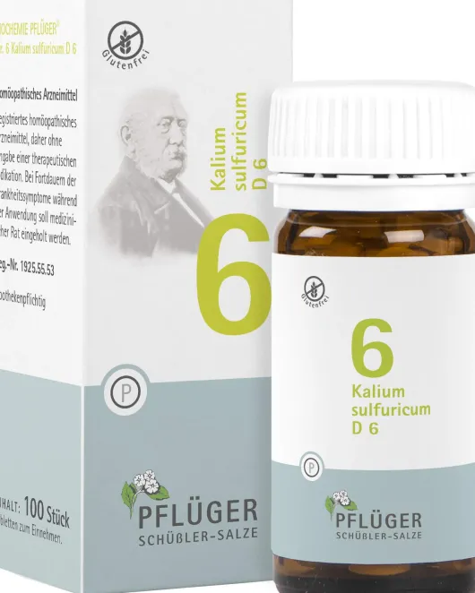 Biochemie Pflüger 6 Kalium Sulfuricum D6 100 Tabletten