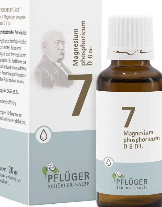Biochemie Pflüger 7 Magnesium Phosphoricum D6 30 ml Tropfen
