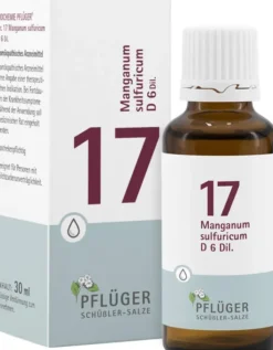 Biochemie Pflüger 17 Manganum Sulfuricum D6 30 ml Tropfen
