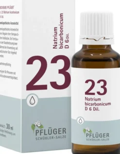 Biochemie Pflüger 23 Natrium Bicarbonicum D6 30 ml Tropfen