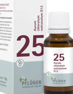 Biochemie Pflüger Nr. 25 Aurum Chloratum Natronatum D12 15 G...