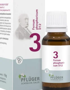Biochemie Pflüger Nr. 3 Ferrum Phosphoricum D12 15 G Globuli
