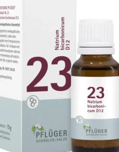 Biochemie Pflüger Nr. 23 Natrium Bicarbonicum D12 15 G Globuli