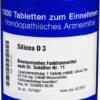 Biochemie 11 Silicea D 3 1000 Tabletten