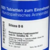 Biochemie 11 Silicea D 6 1000 Tabletten