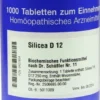 Biochemie 11 Silicea D12 Tabletten 1000 Tabletten