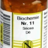 Biochemie 11 Silicea D 6 Tabletten 100 Tabletten