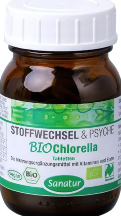 Biochlorella Mikroalgen Naturland 100 Tabletten