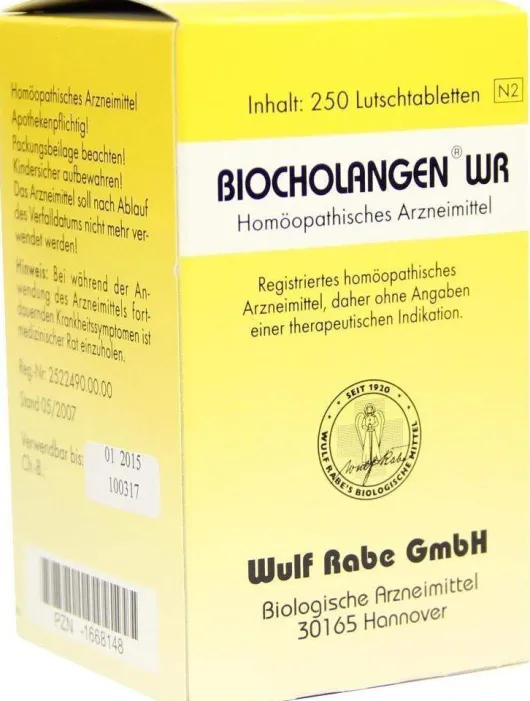 Biocholangen Wr Tabletten