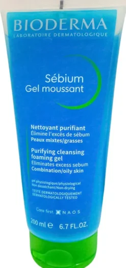 Bioderma Sebium Gel Moussant Reinigungsgel 200 ml Tube