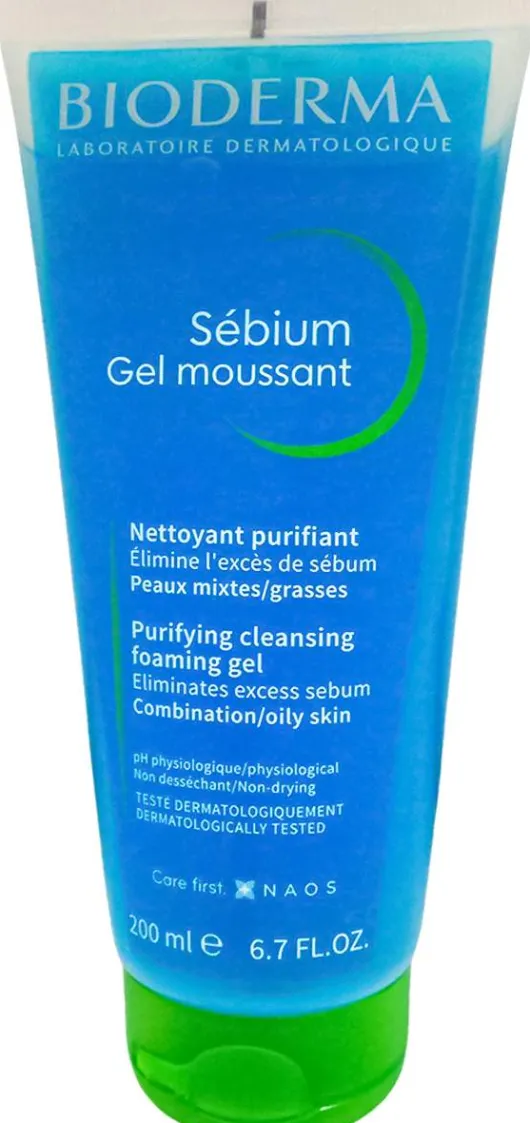 Bioderma Sebium Gel Moussant Reinigungsgel 200 ml Tube