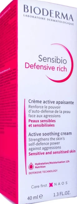 Bioderma Sensibio Defensive Rich 40 ml Creme