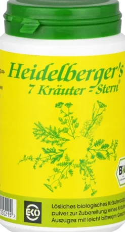 Bio Heidelbergers 7 Kräuter Stern Tee 100 G