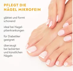 Bio-H-Tin Glas Nagelfeile Set 1 Stück