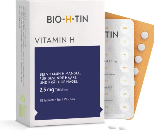 Bio-H-Tin Vitamin H 2,5 mg Für 4 Wochen 28 Tabletten