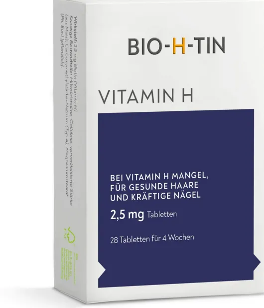 Bio-H-Tin Vitamin H 2,5 mg Für 4 Wochen 28 Tabletten