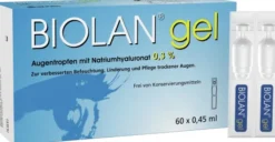 Biolan Gel Augentropfen 6 0x 0.45 ml Augentropfen