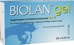 Biolan Gel Augentropfen 6 0x 0.45 ml Augentropfen