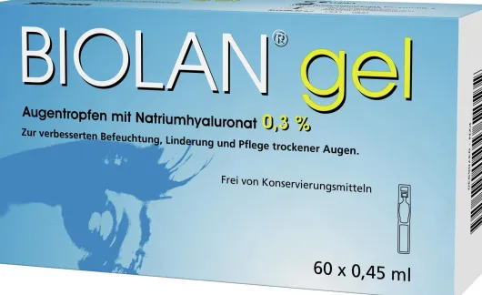 Biolan Gel Augentropfen 6 0x 0.45 ml Augentropfen