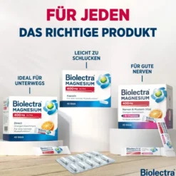Biolectra AktivPlus Energie & Muskeln Erdbeere 60 Weichgummis