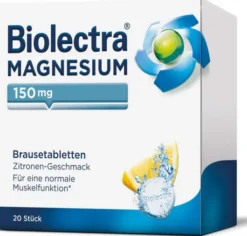 Biolectra Magnesium 150 mg 20 Brausetabletten