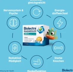 Biolectra Magnesium 300 mg Direct Orangengeschmack 60 Pellet