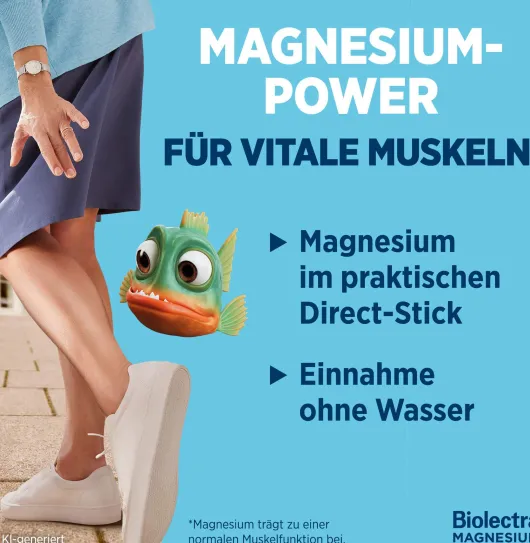 Biolectra Magnesium 300 mg Direct Orangengeschmack 40 Pellet