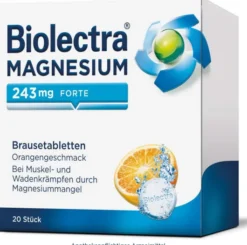 Biolectra Magnesium 243 mg Forte Orangengeschmack 20...