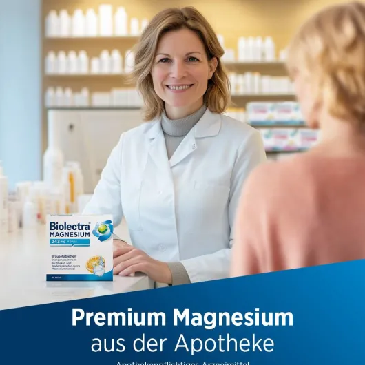 Biolectra Magnesium 243 mg Forte Orangengeschmack 20...
