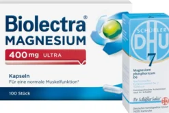 Biolectra Magnesium 400 mg Ultra 100 Kapseln + Biochemie DHU Nr.7 Magnesium phosphoricum D6 200 Tabletten